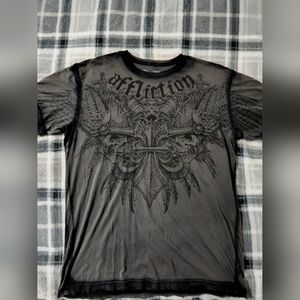 Men's Large Affliction shirt.